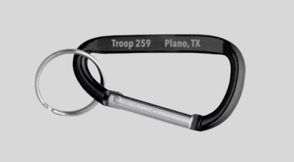 Troop 259 Carabiner Keychain